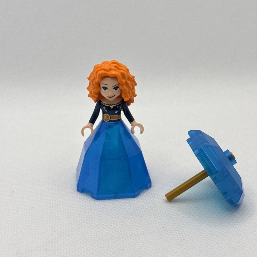 LEGO Disney Princess Merida Brave Replacement Minifigure Umbrella Jewel Dress